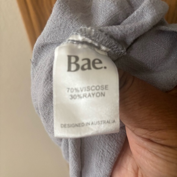 Bae. the Label Wrap Around Maxi Dress - Grey Haze Size Medium - Picture 7 of 8